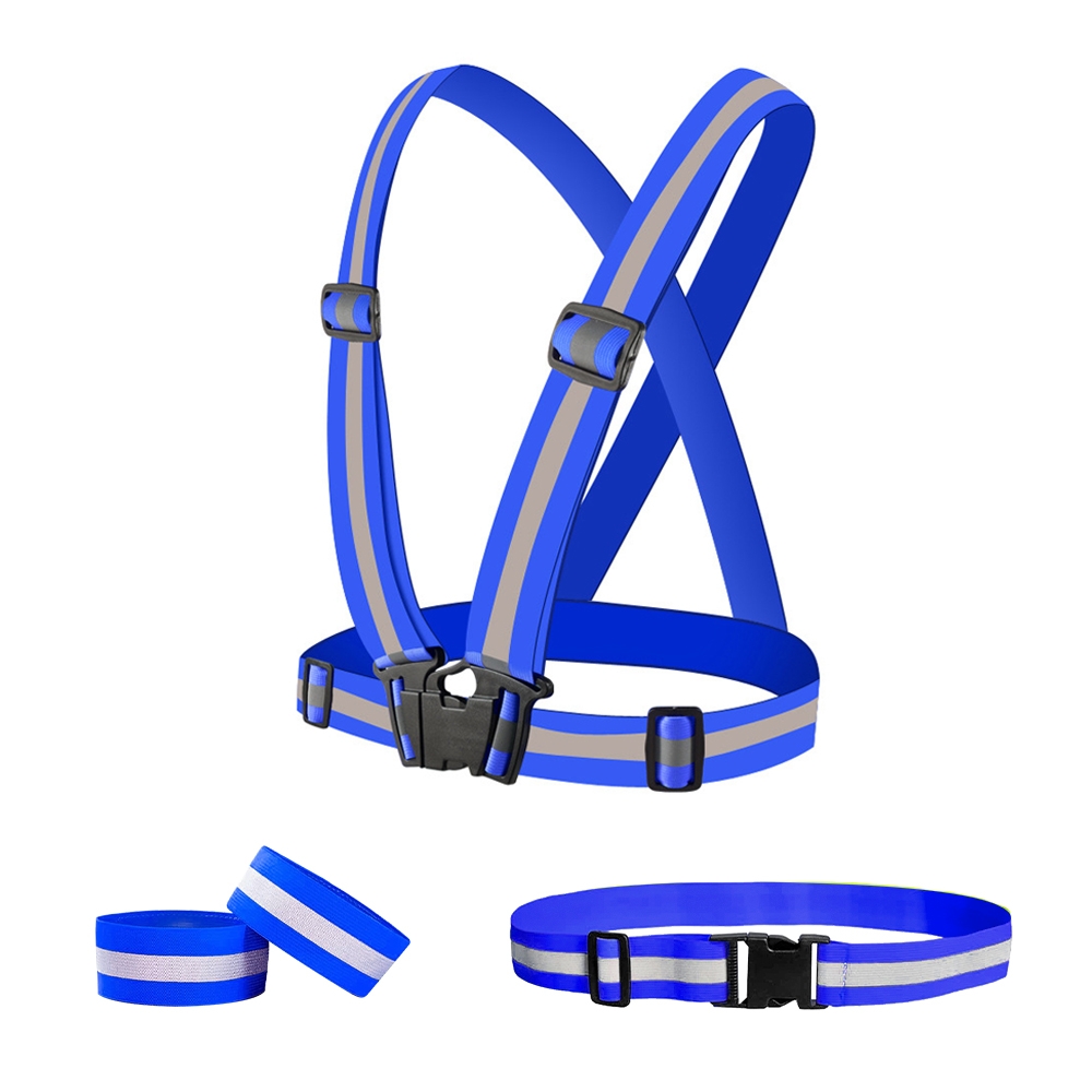 Reflexsele med band / blå