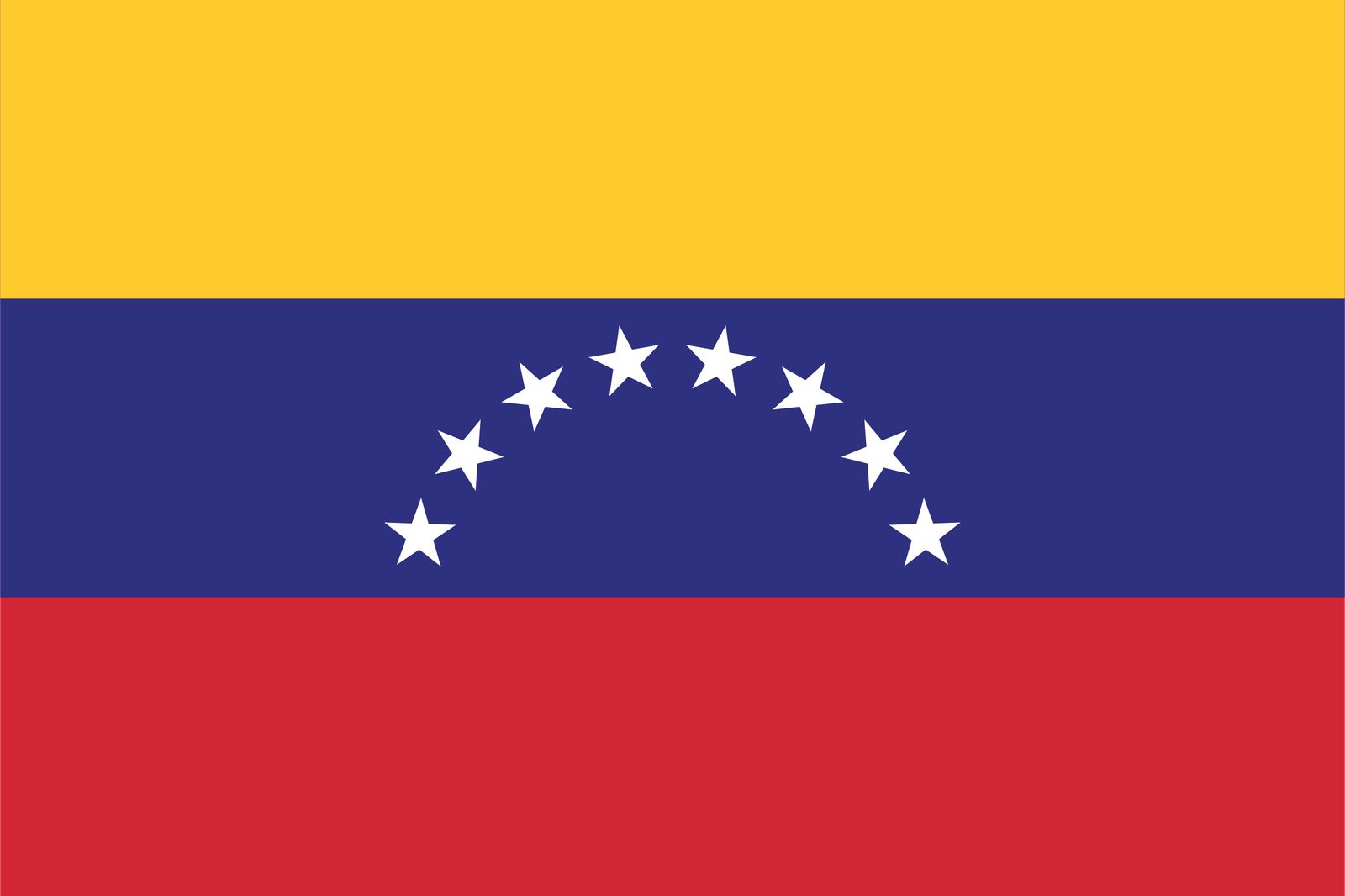 Venezuela Flagga - Klistermärke