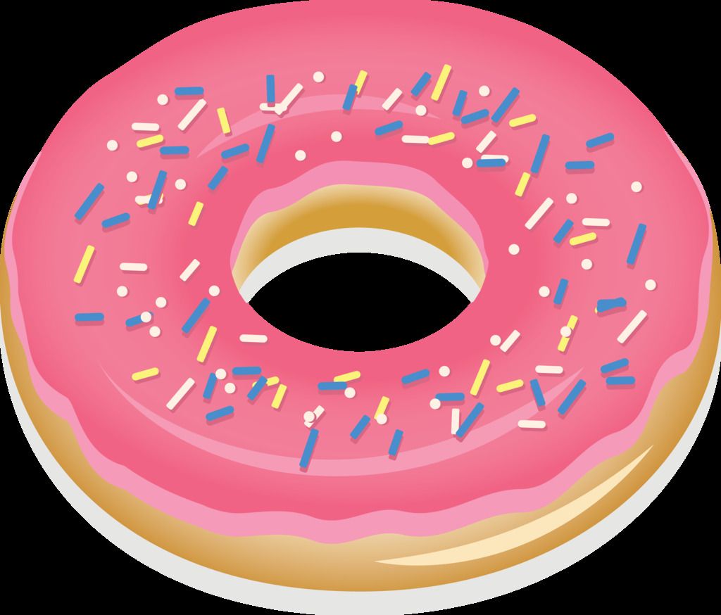 Sticker - Rosa Donut Design