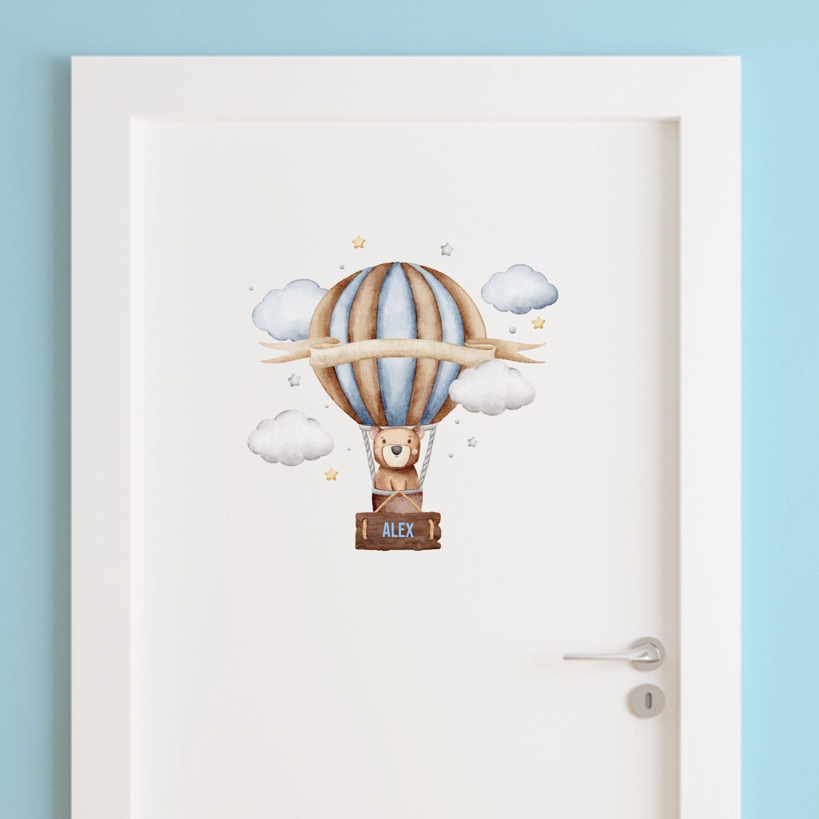 Dörrdekal - Ballong Björndesign