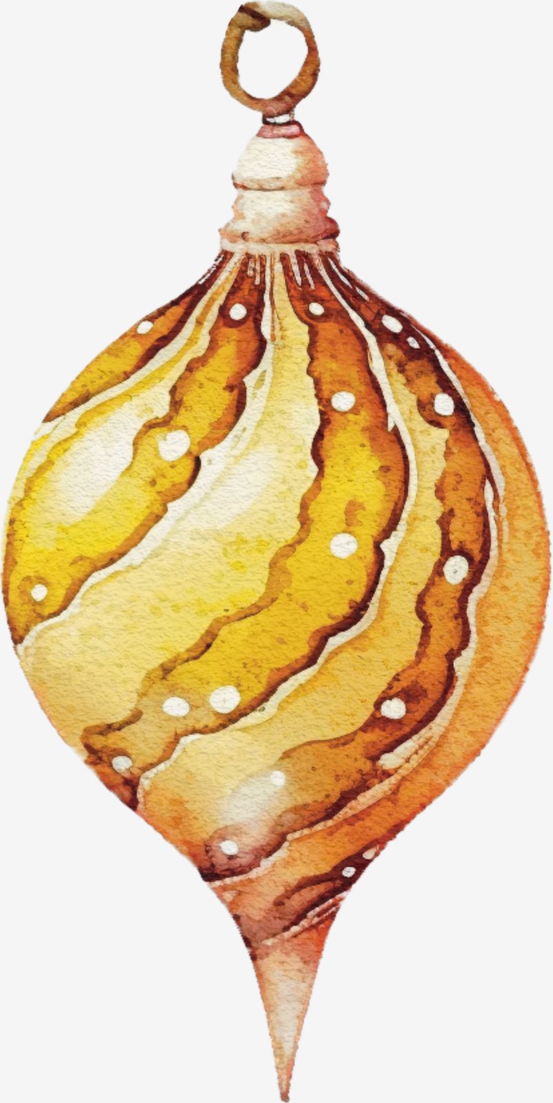 Festligt Ornament Klistermärke