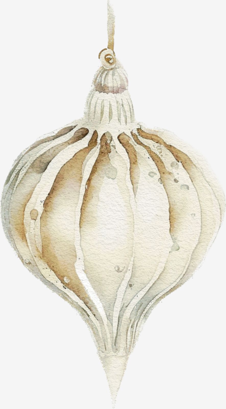 Elegant Ornamensklistermärke