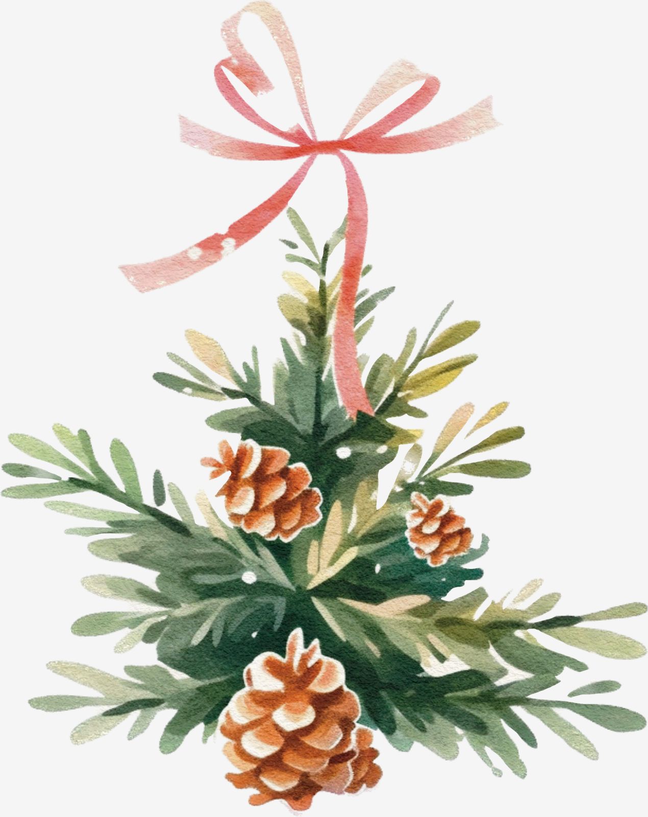 Julgran Klistermärke