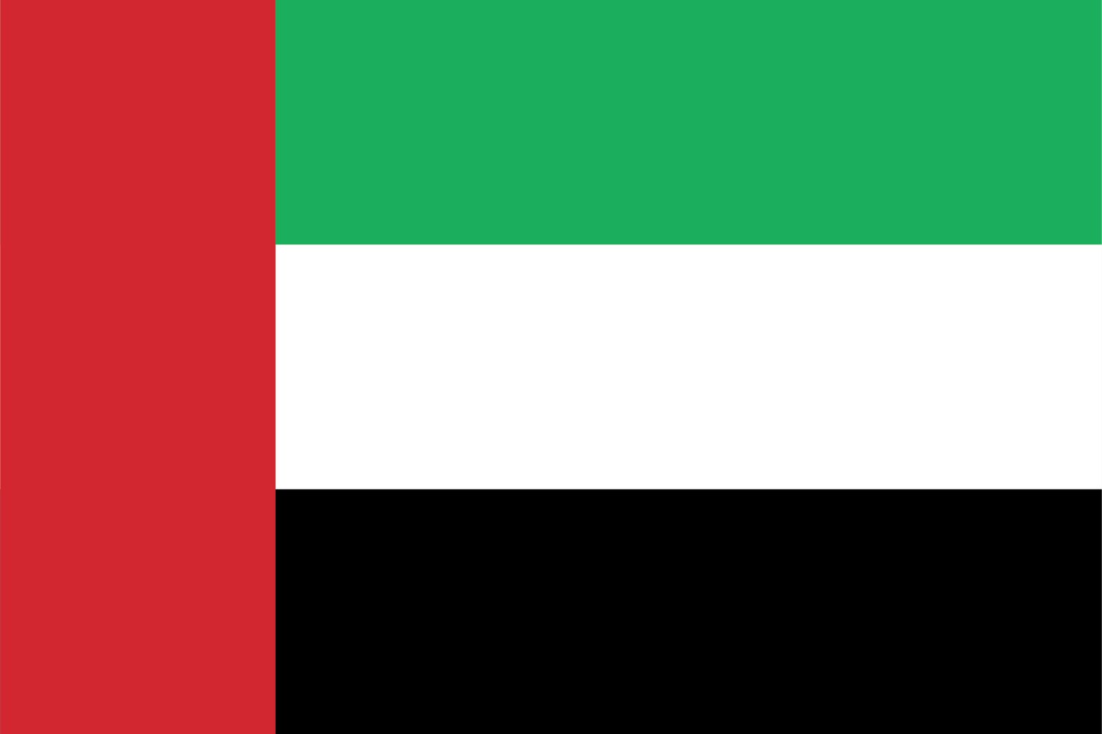 UAE Flagga - Sticker