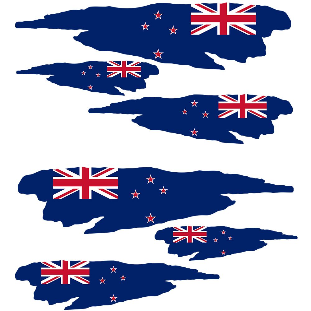 Nya Zeeland Flagga - Sticker