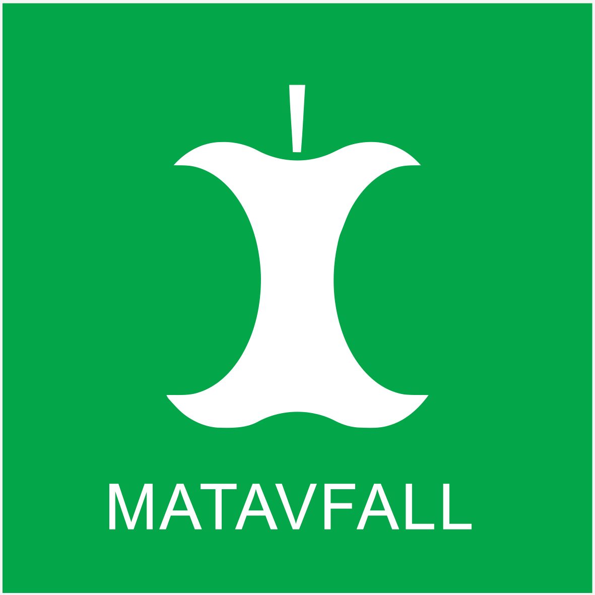 Sticker - Matavfall