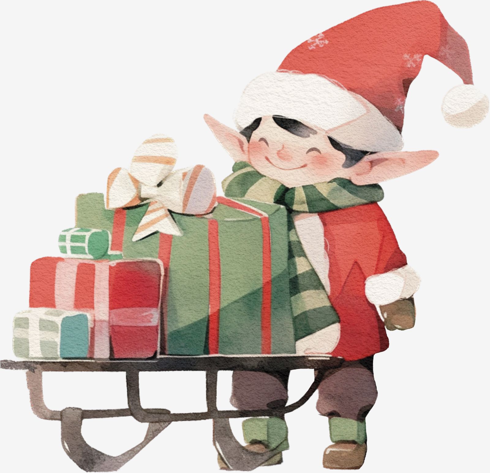 Julälvklistermärke