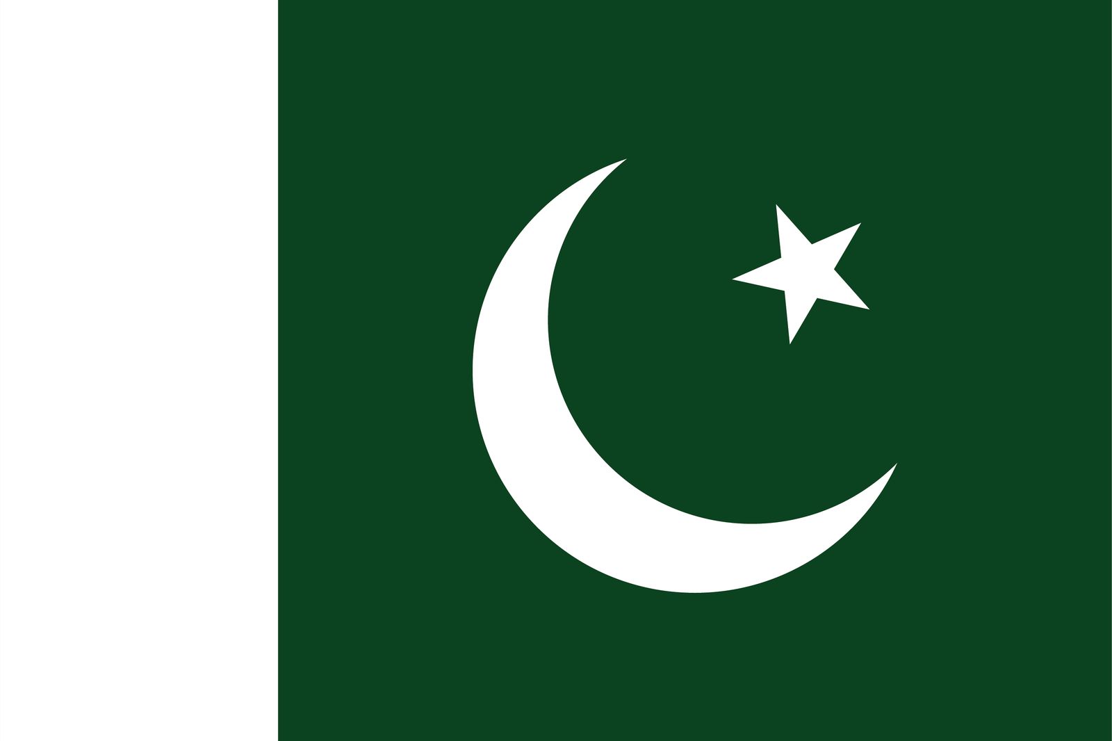Pakistan Flagga - Sticker