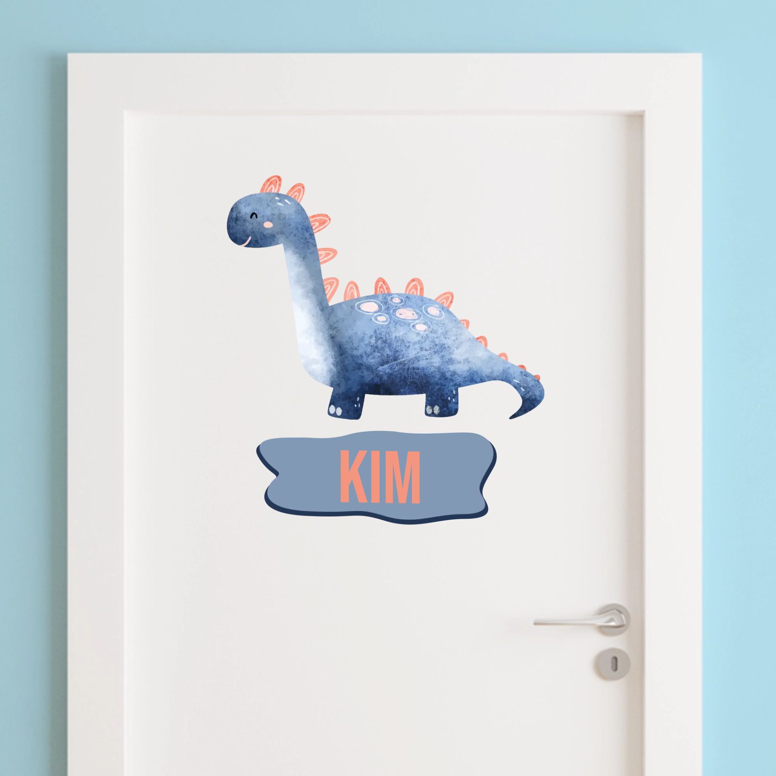 Dörrdekal - Dinosauriedesign