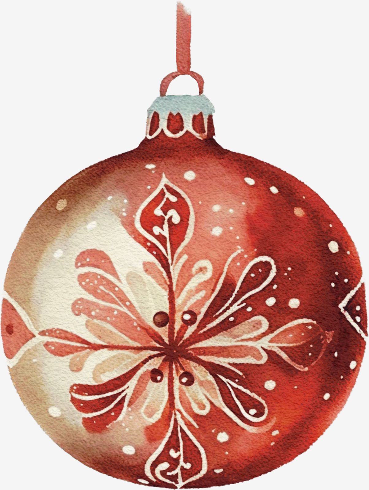 Juldekoration Klistermärke