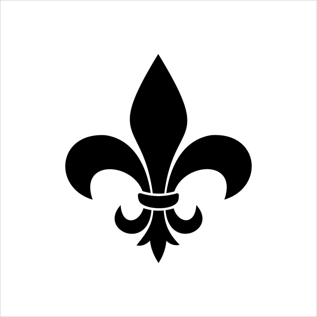 Stickers - Fleur-de-Lis Design