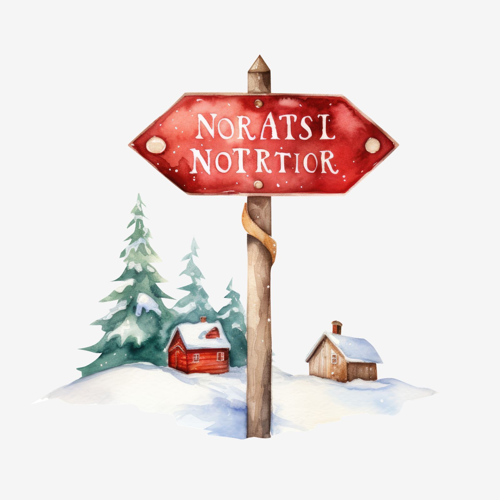 Juleby Klistermärke