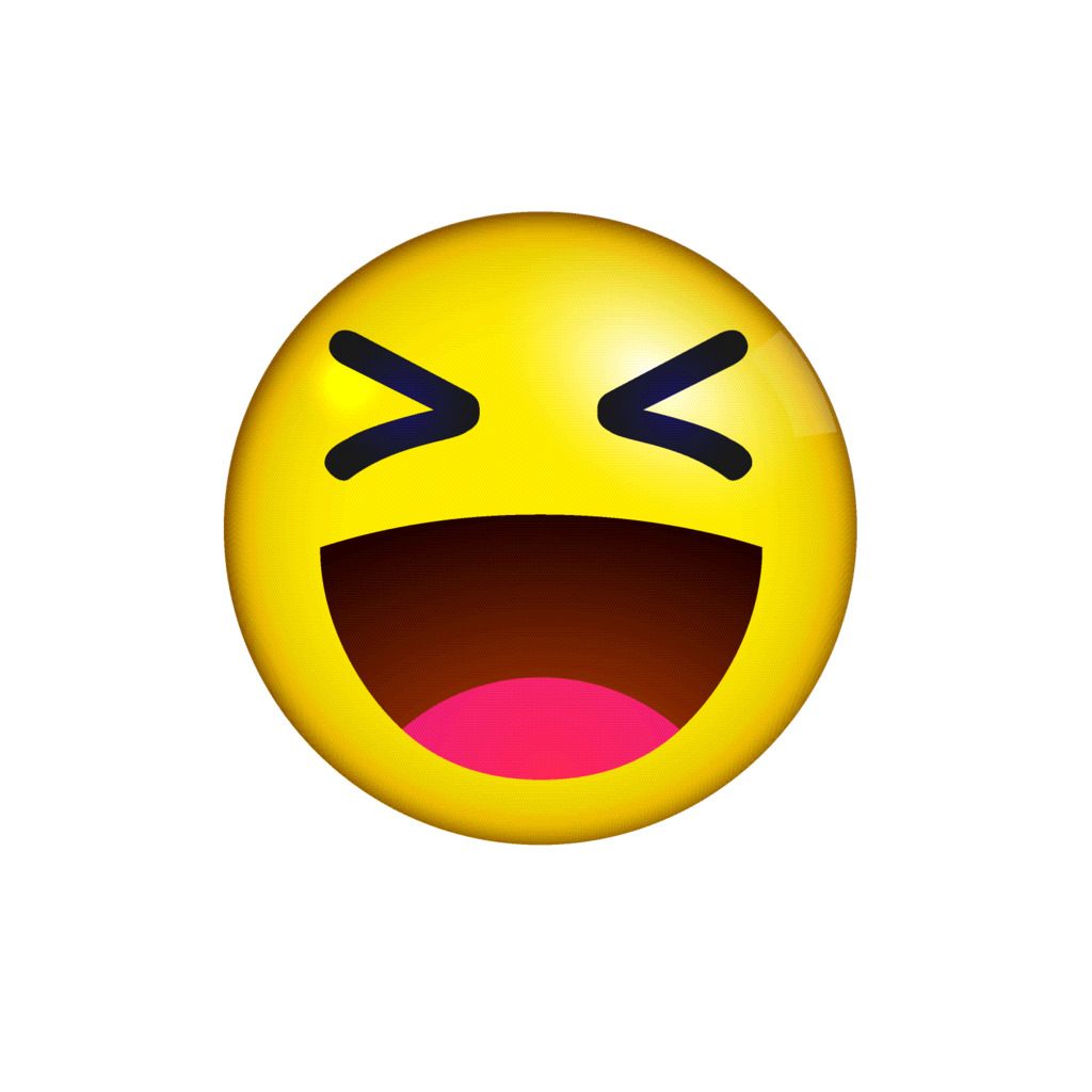Sticker - Skrattande Emoji