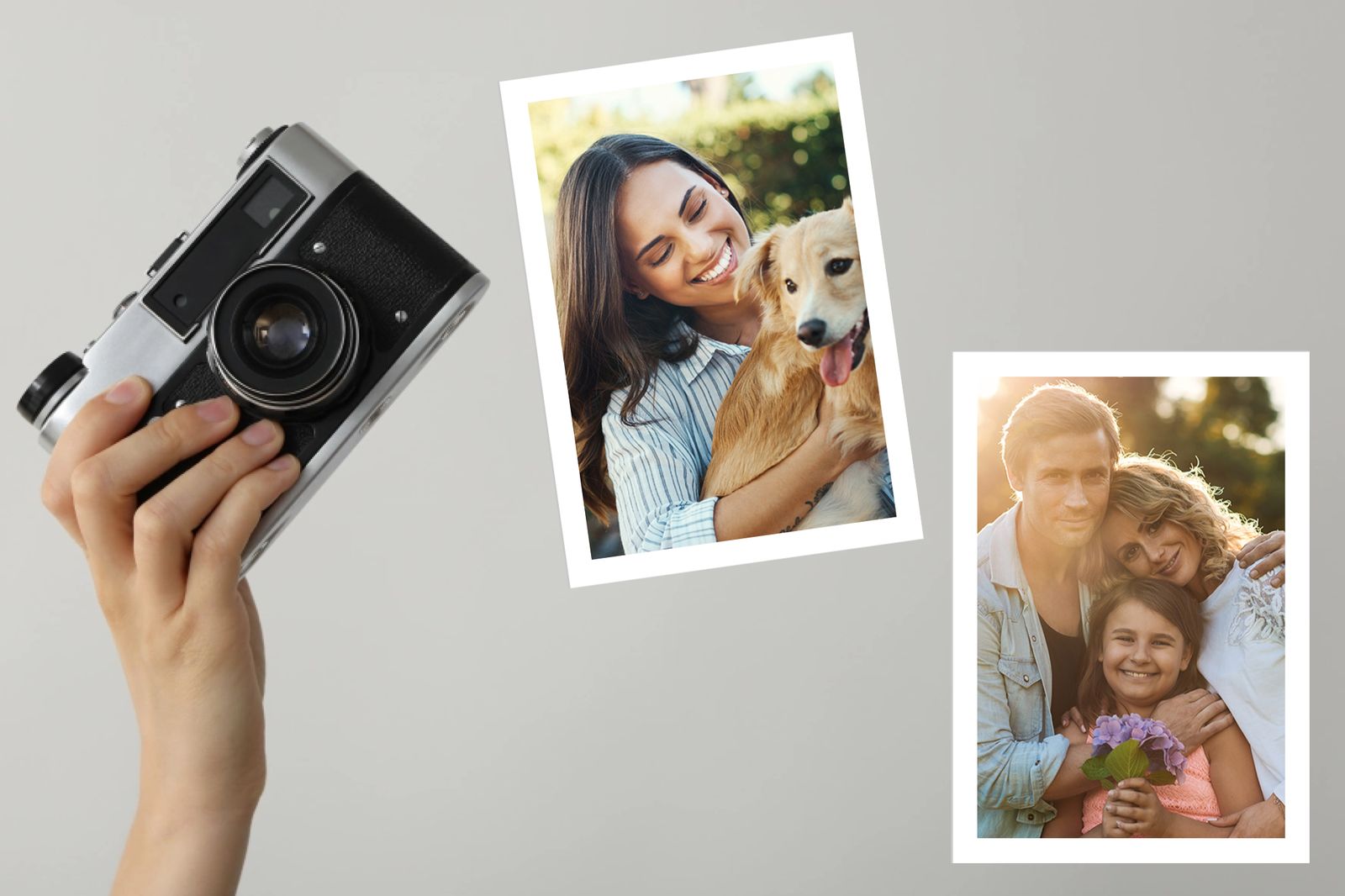 Foto Stickers Stora 7x10 cm - Naturliga, 30-pack