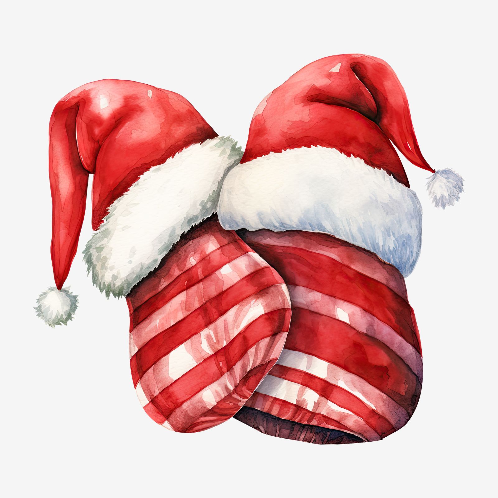 Festlig Julhatt Klistermärke