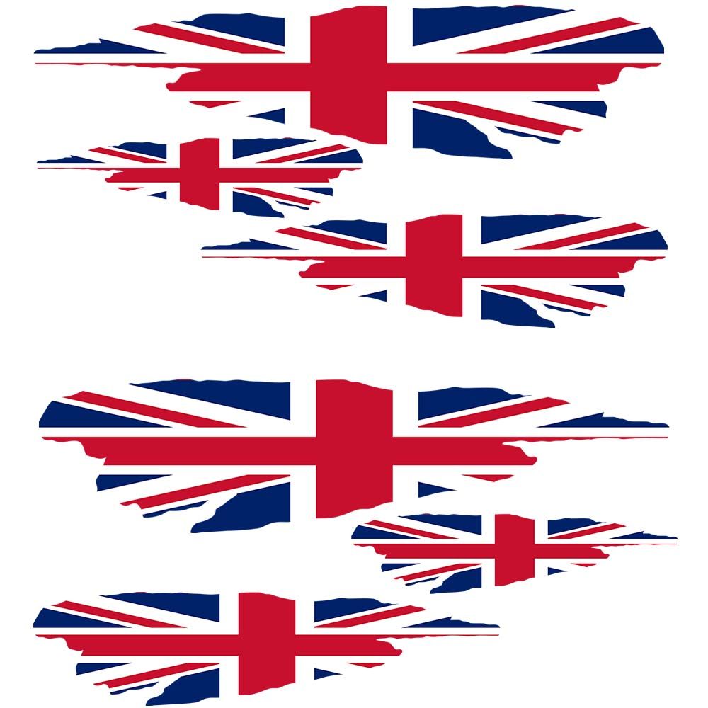 Storbritannien Flagga - Klistermärke