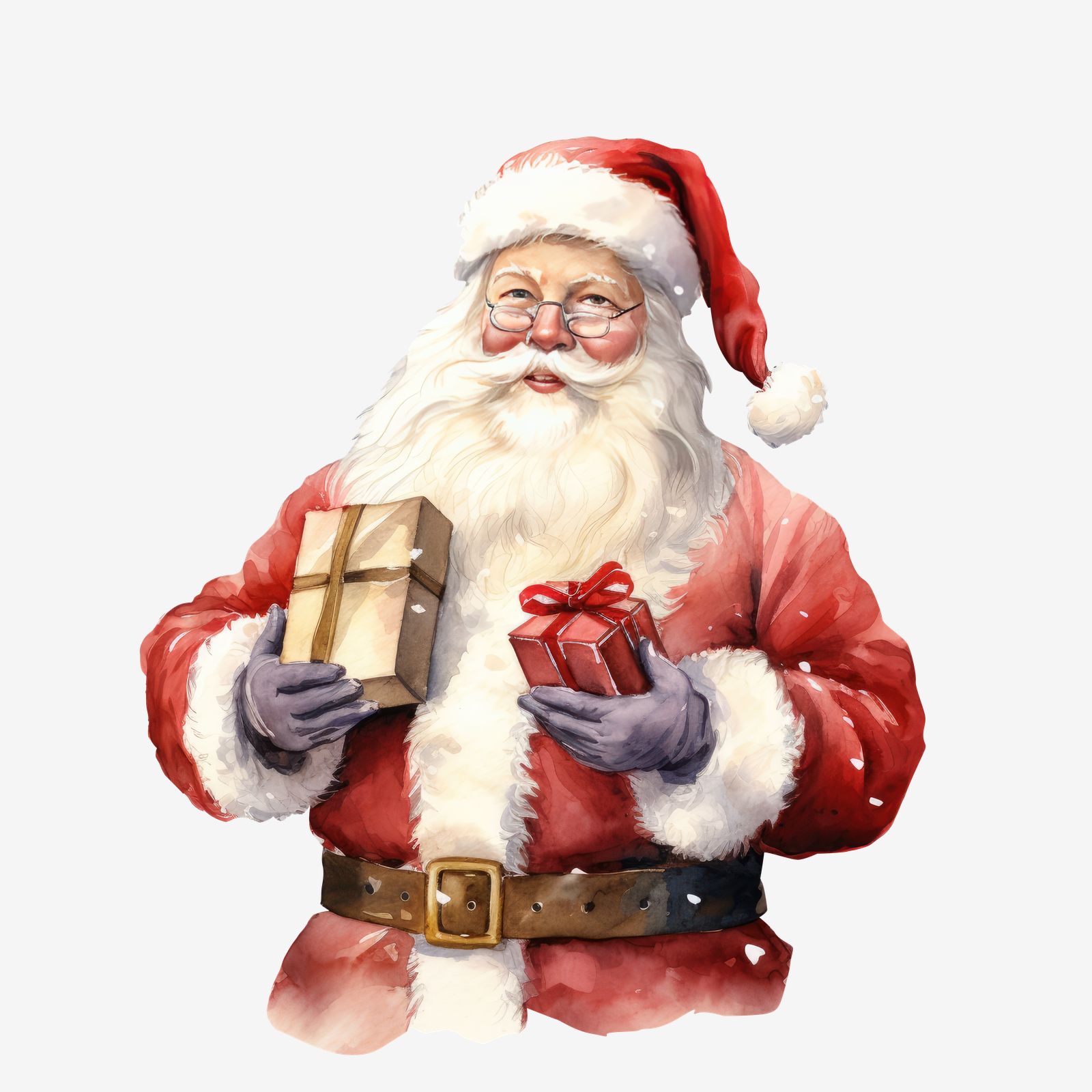 Jultomte Klistermärke för Jul
