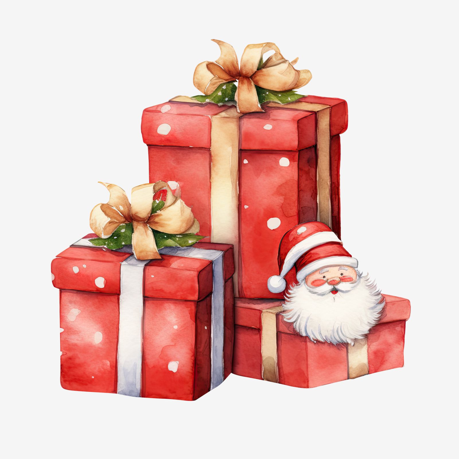 Jultomte Klistermärke Set