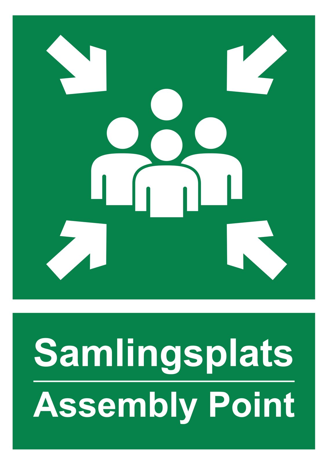 Klistermärke - Samlingsplats