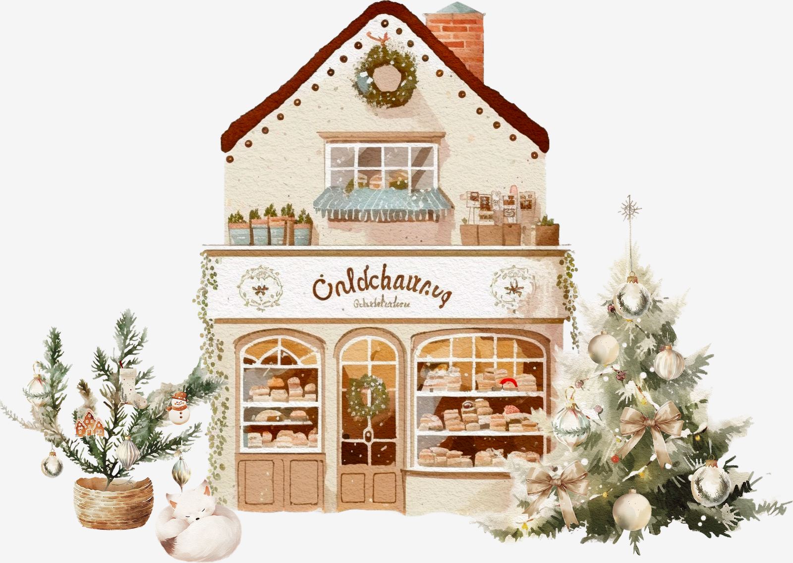 Julbageri Klistermärke