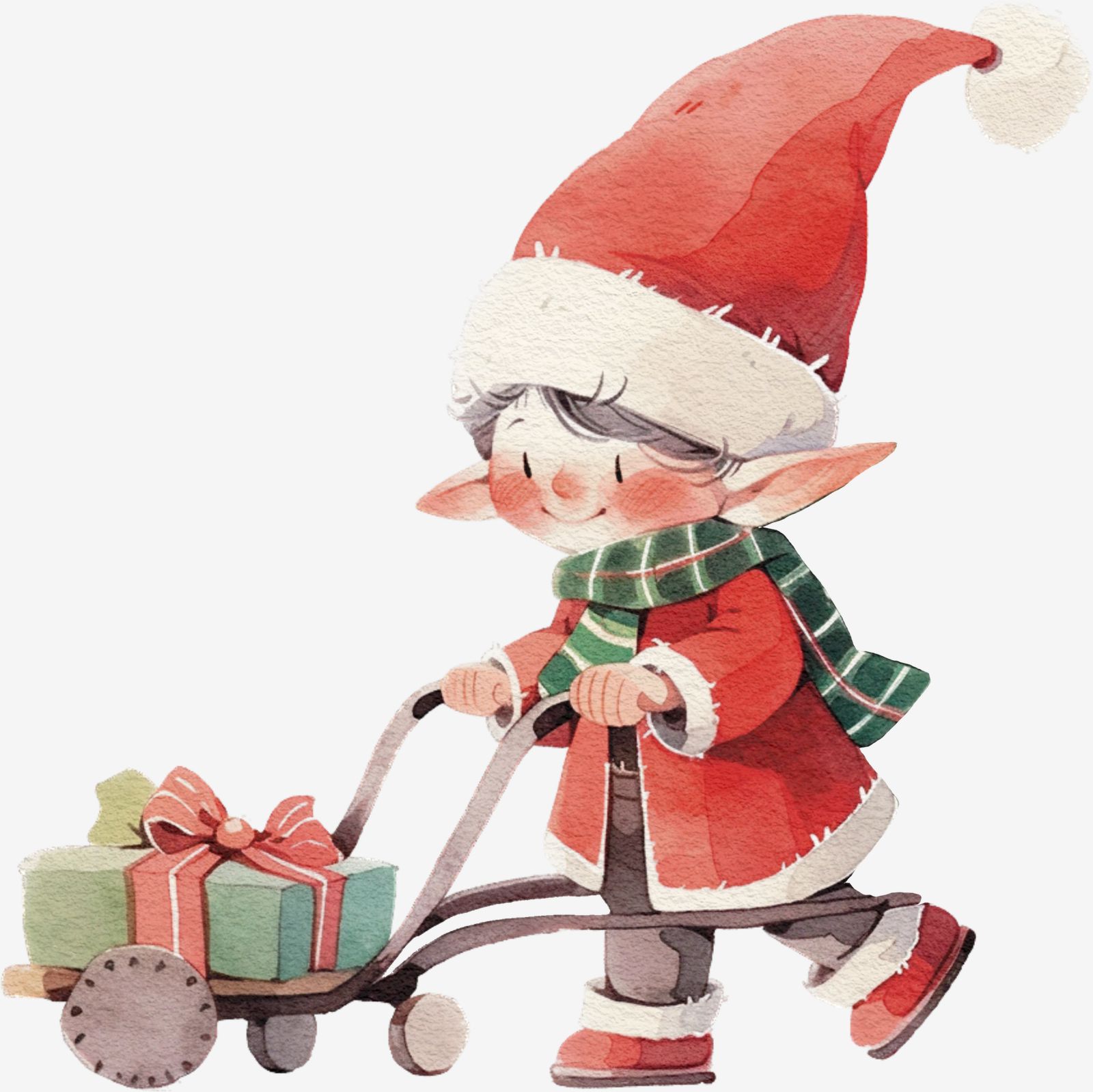 Julälvklistermärke
