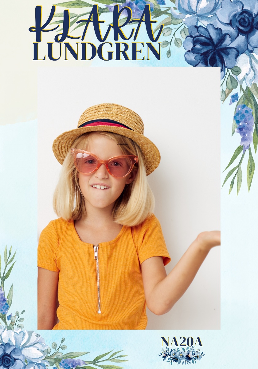 Studentplakat - Blåa drömmar