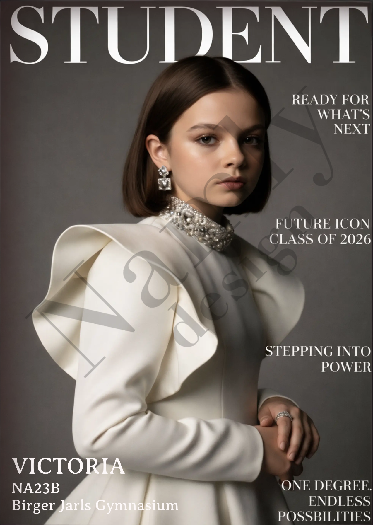 Studentplakat – AI - VOUGE