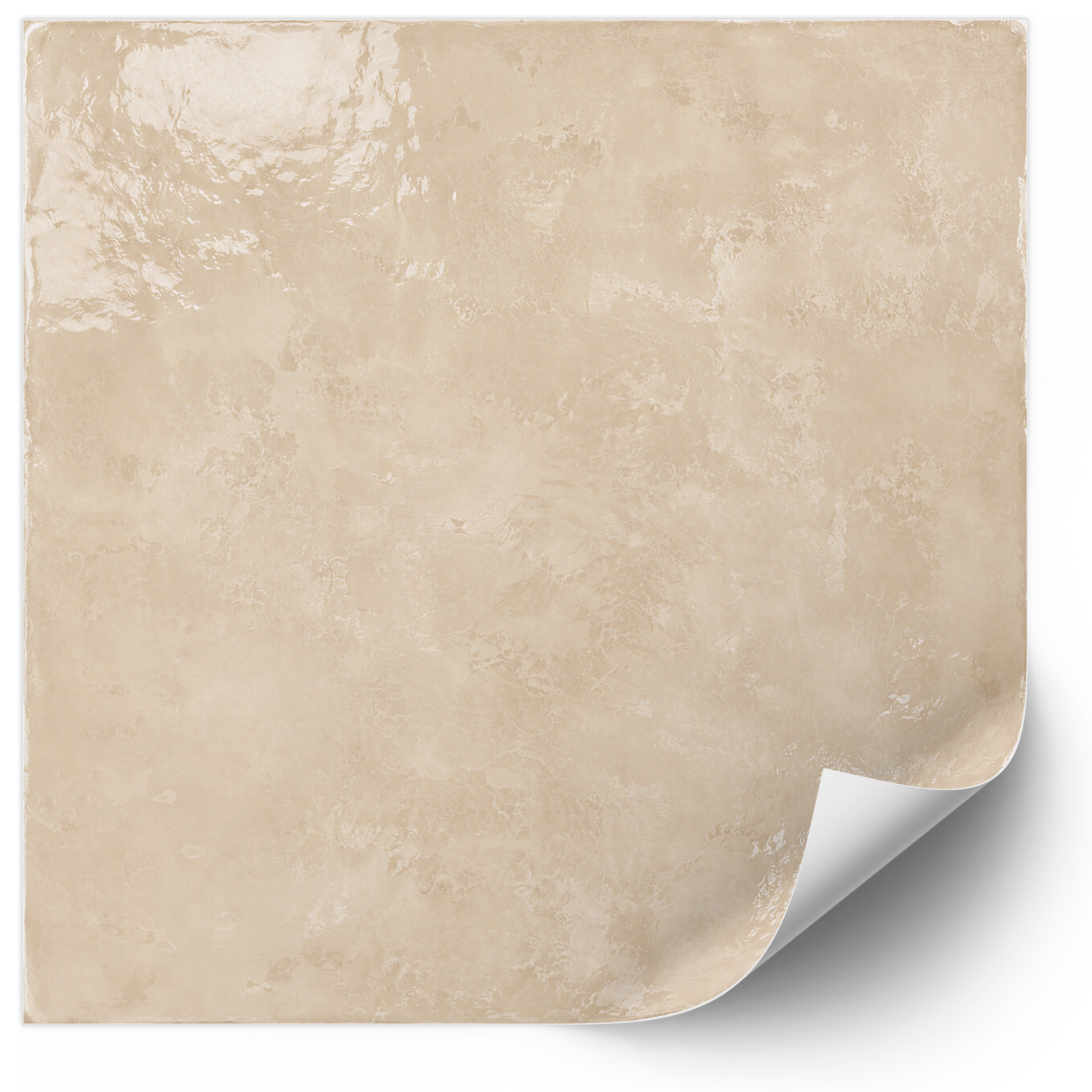 Kakelklistermärken - Beige glasyr
