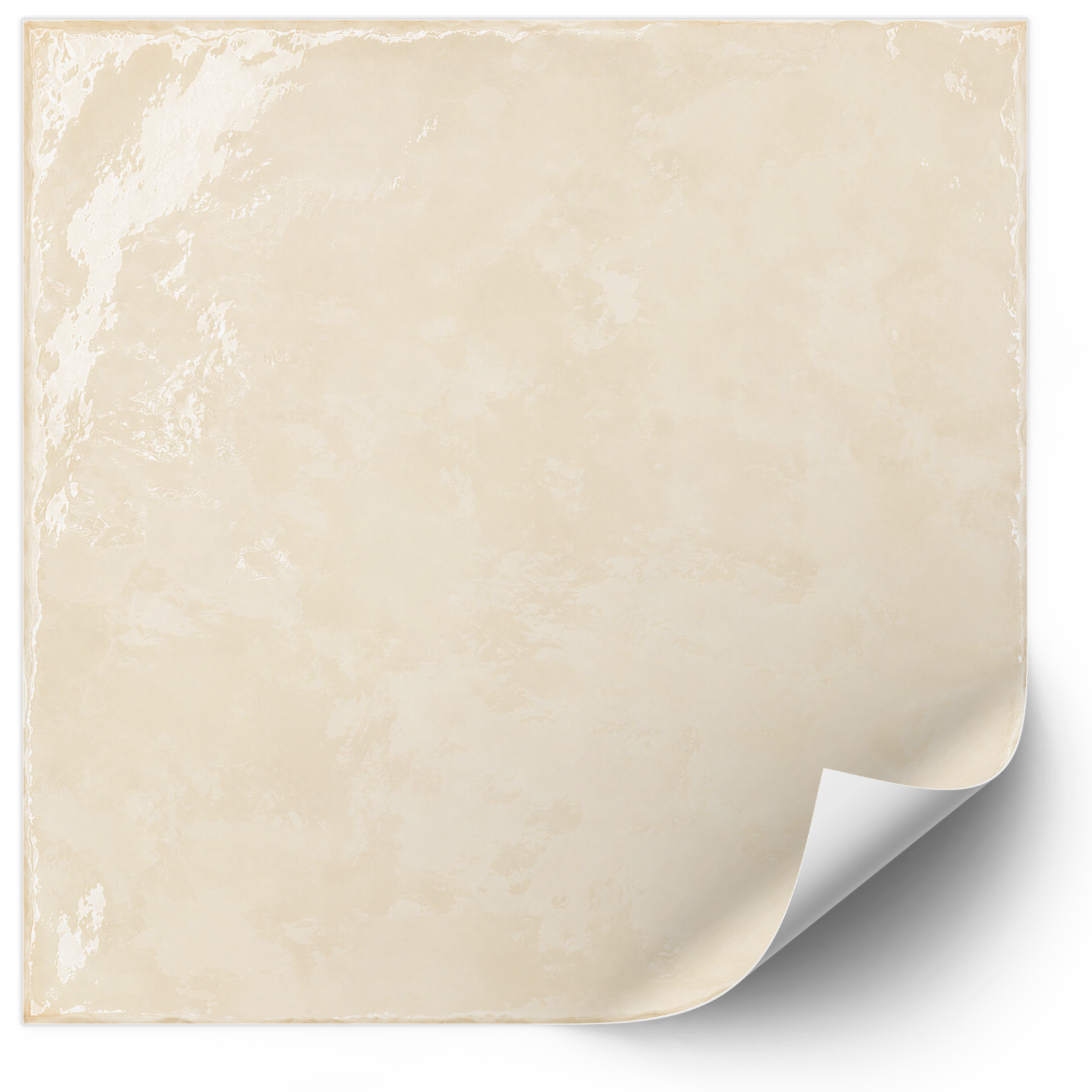 Kakelklistermärken -Ljus Beige glasyr