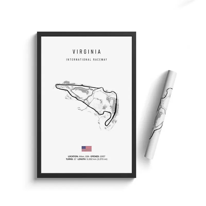 Affisch – VIRGINIA / INTERNATIONAL RACEWAY