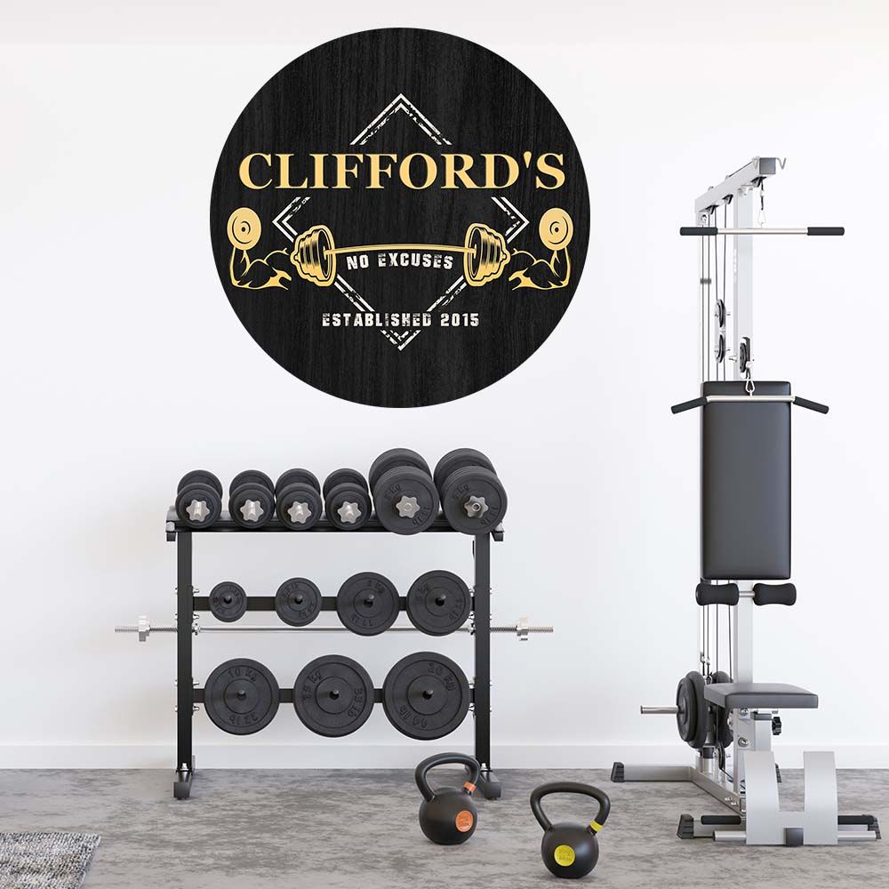 Väggdekal - Gym Inspiration