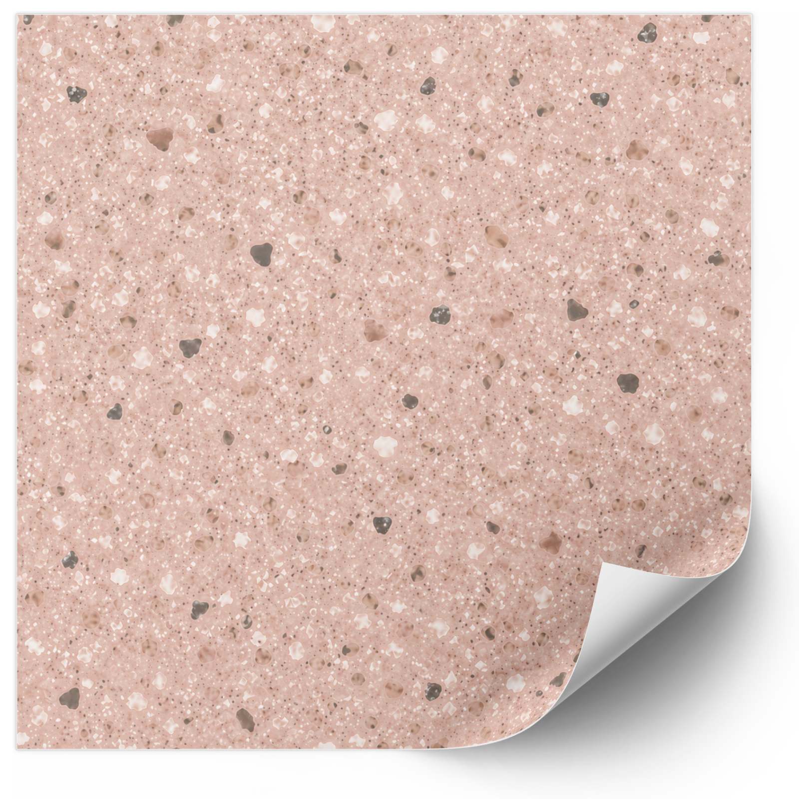 Kakelklistermärken - Rosa Terrazzo / 24 st