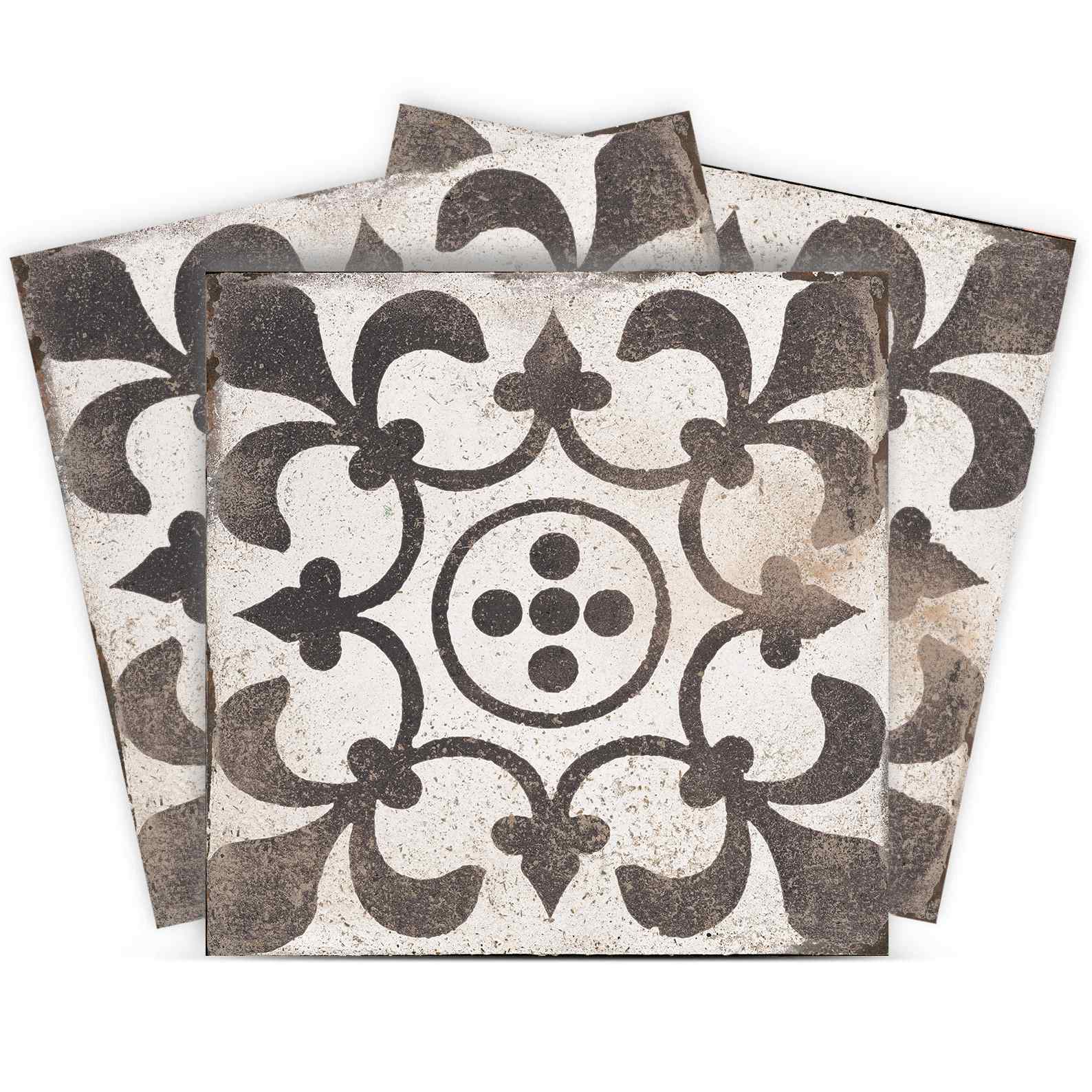 Kakelklistermärke / Vintage Mosaikdesign / 24 st