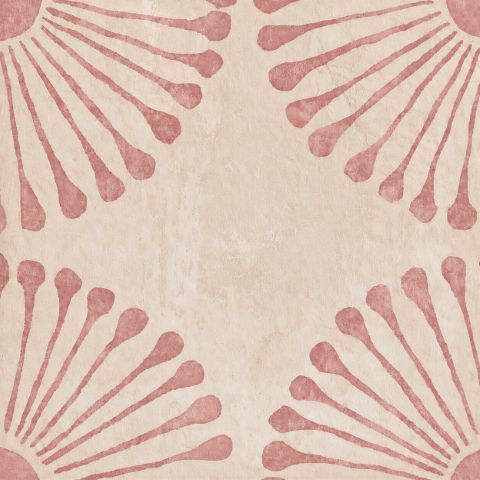 Kakelklistermärken - Vintage rosa