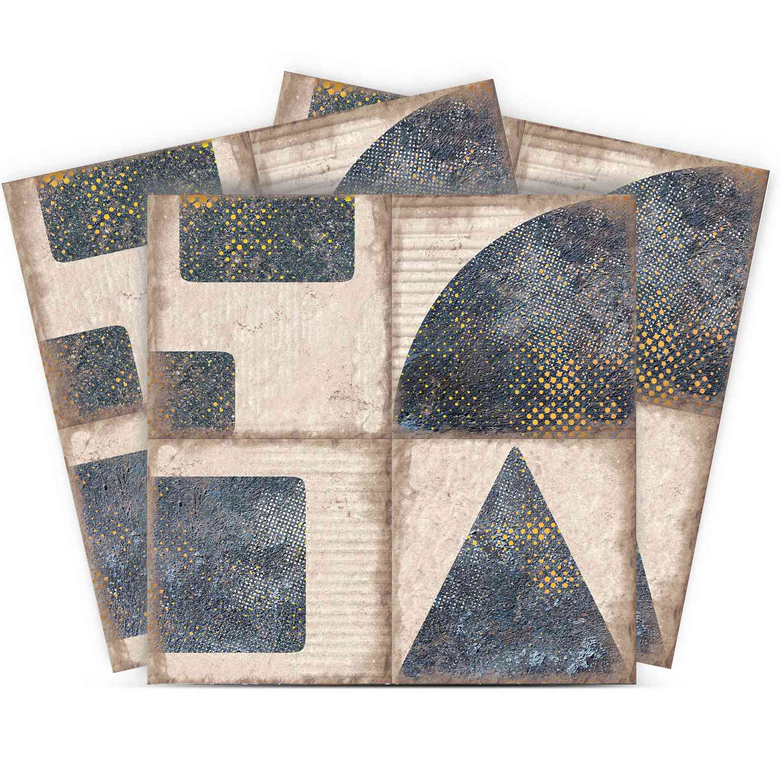 Kakelklistermärke - Geometrisk Mosaik / 24 st