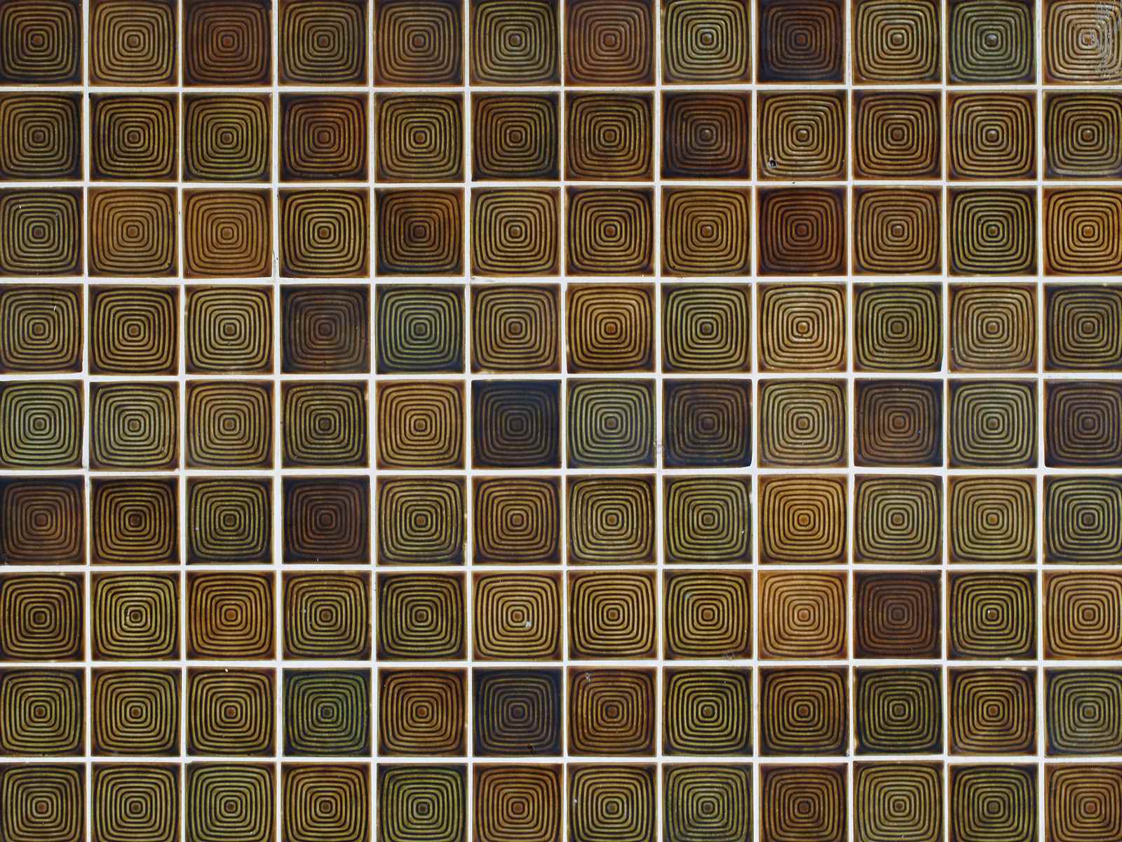 Kakelklistermärke / Geometriskt Spiralmönster / 24 st