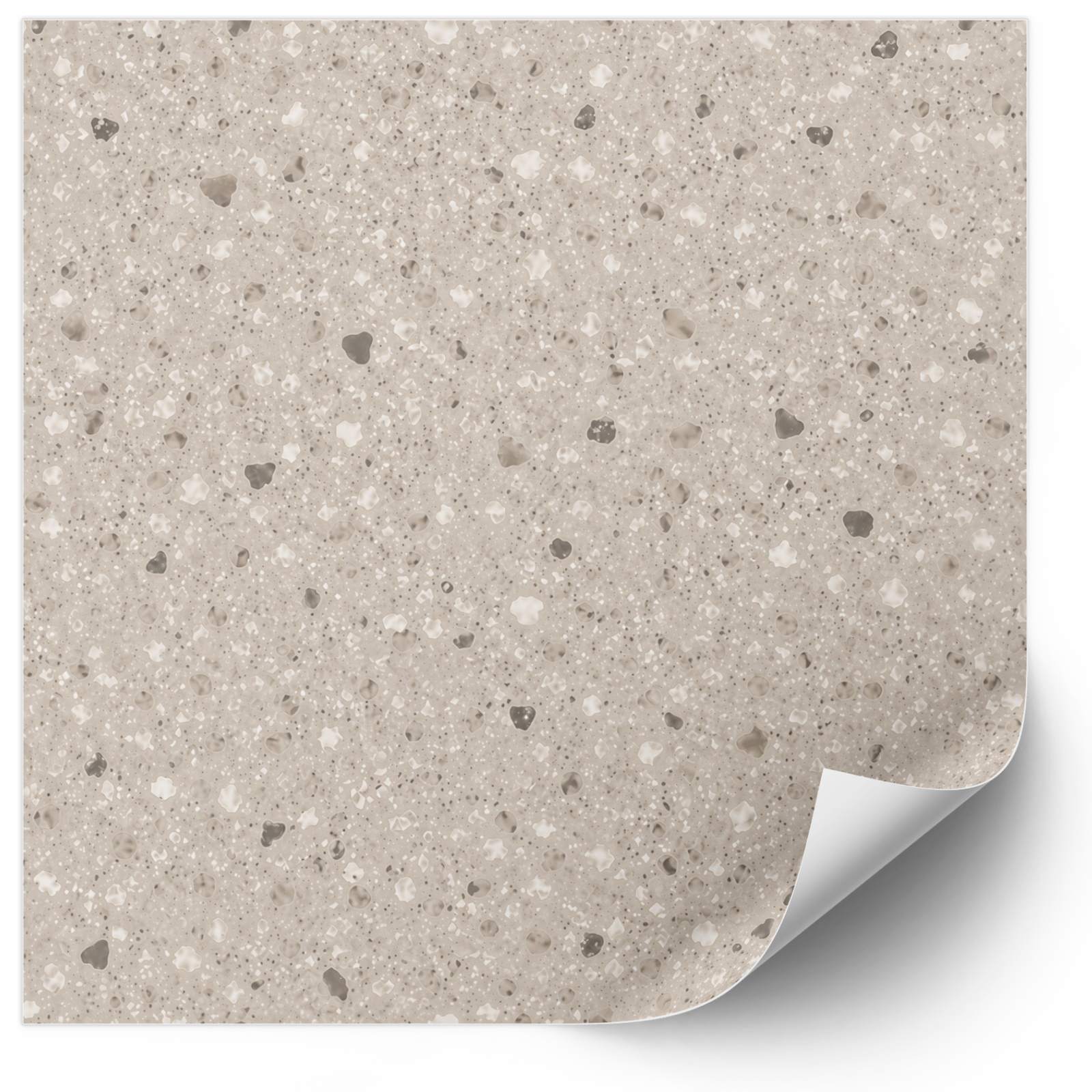 Kakelklistermärken - Beige Terrazzo / 24 st