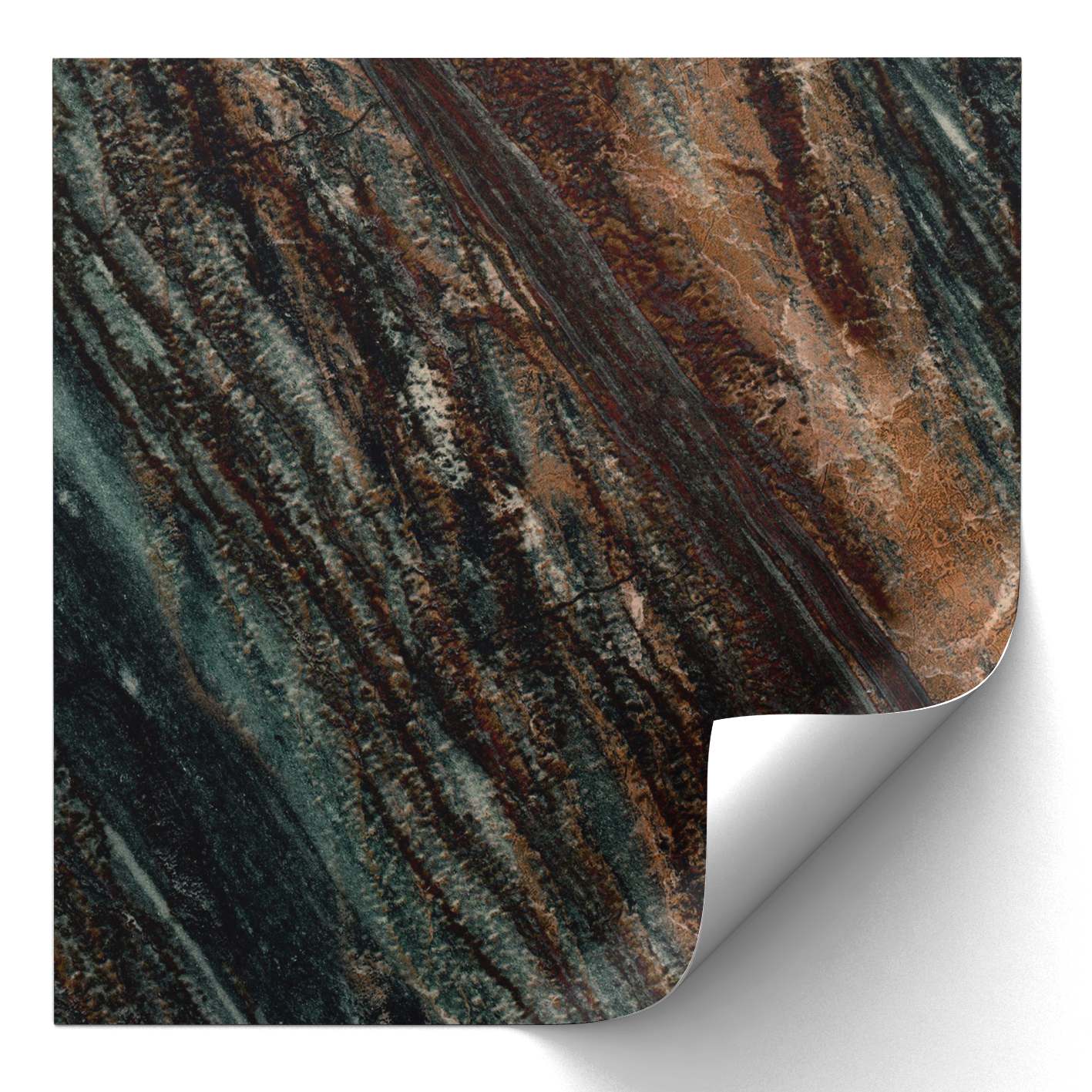 Kakelklistermärke - Mörk Marmor Design