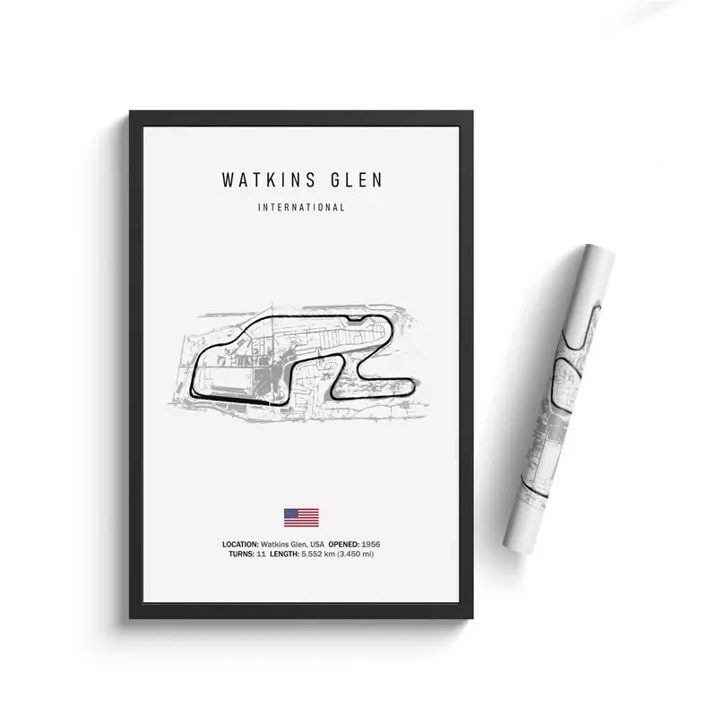 Affisch – WATKINS GLEN / INTERNATIONAL