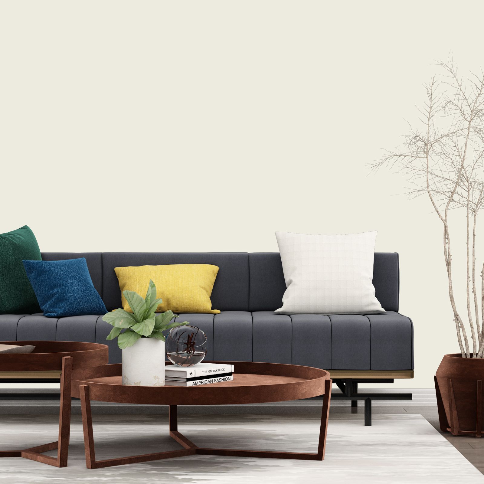 Tapet - Minimalistisk Beige Harmoni