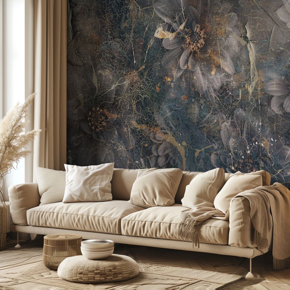 Tapet –  Elegant Lavendelblomning