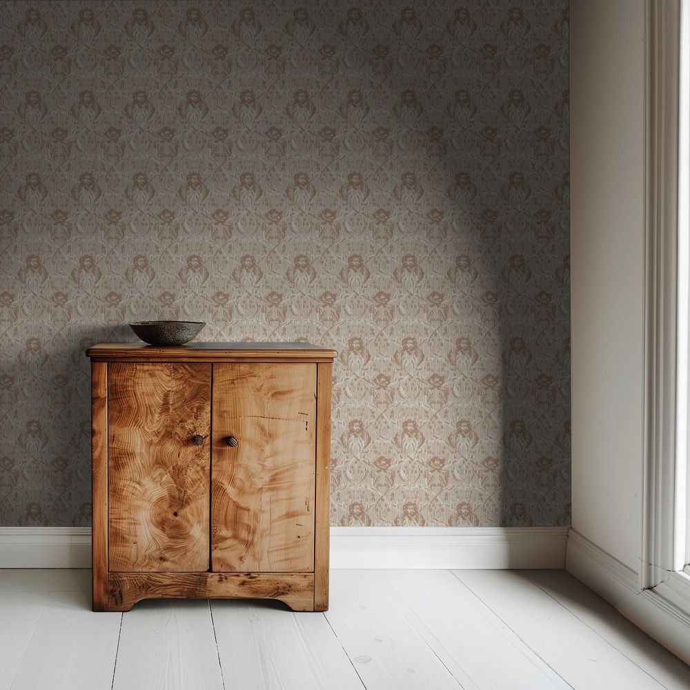 Tapet – Vintage blommotryck