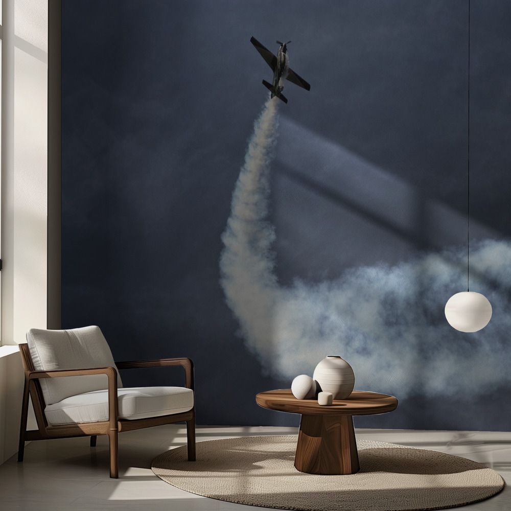 Tapet – Flygplan i flykt